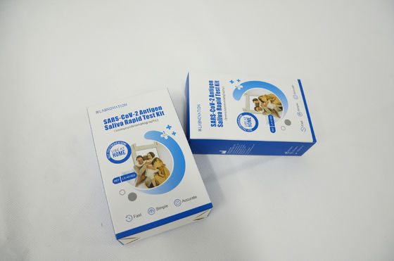 Salive Kit For d'autotest de la CE ISO13485 COVID-19 RTK IN VITRO diagnostique