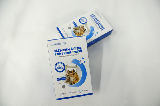 Salive simple Kit For Suspected Infected People d'autotest de l'opération COVID-19