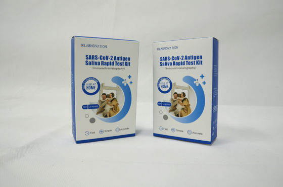 Kit d'autotest d'essai de salive de RTK AG de Kit Single Pack Portable de la salive SARS-CoV-2
