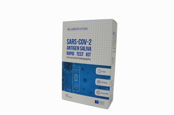 Essai rapide Kit Approved By KKM de salive de dispositif d'essai d'antigène portatif d'OIN Cov-19