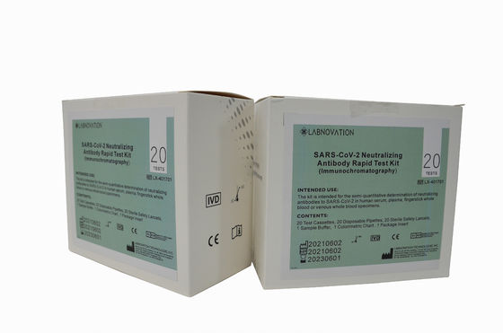 Kit neutralisant ISO9001 d'essai d'anticorps de l'étape CoV-19 un