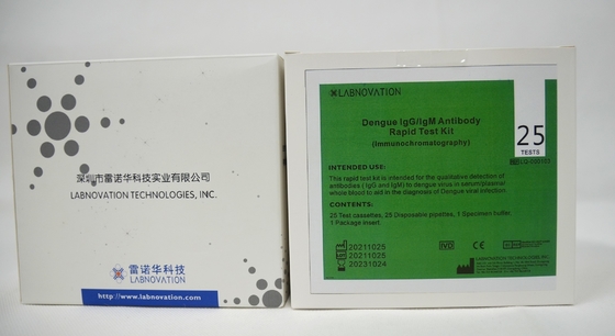 Kits rapides d'essai d'IgG IgM de dengue d'essais d'ODM IVD 25 d'OEM