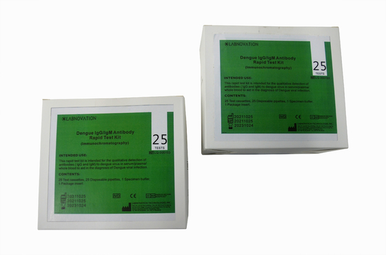 Kit rapide ISO9001 d'essai d'IgG IgM de dengue d'anticorps rapide d'intimité