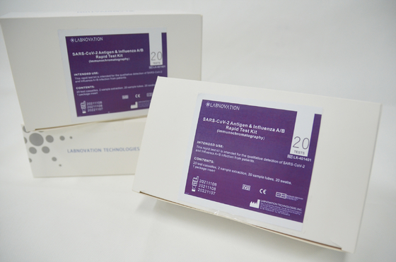 Essai complet Kit For de la grippe ab d'antigène d'ODM d'OEM IN VITRO diagnostique
