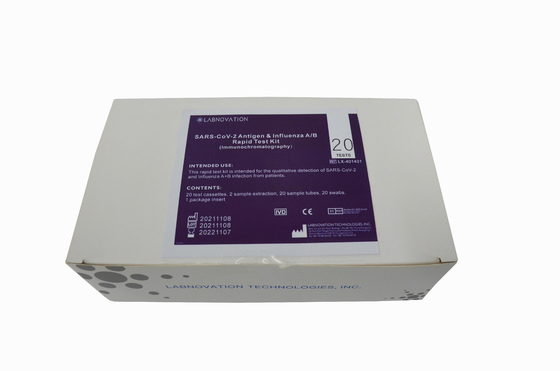 Spécificité OP du kit 90% d'essai de la grippe ab d'ISO13485 NS NP