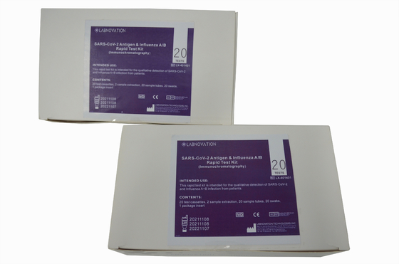 Essai professionnel Kit Flu Swab Antigen Kit de la grippe ab d'OIN 13485