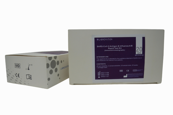 Essai Kit One Step Solution d'écouvillon de grippe du temps CoV-19 d'essai de short d'OEM