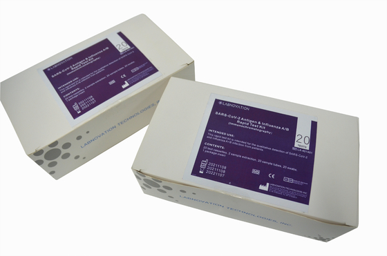 Essai Kit One Step Solution d'écouvillon de grippe du temps CoV-19 d'essai de short d'OEM