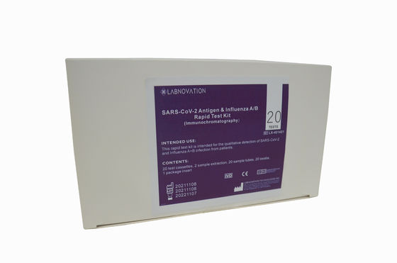 Kit rapide combiné ISO9001 d'essai de la grippe ab d'écouvillons oro-pharyngés