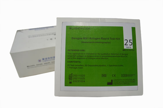 25PCS kits rapides professionnels de Kit Negative Positive Dengue Test d'essai de la dengue NS1