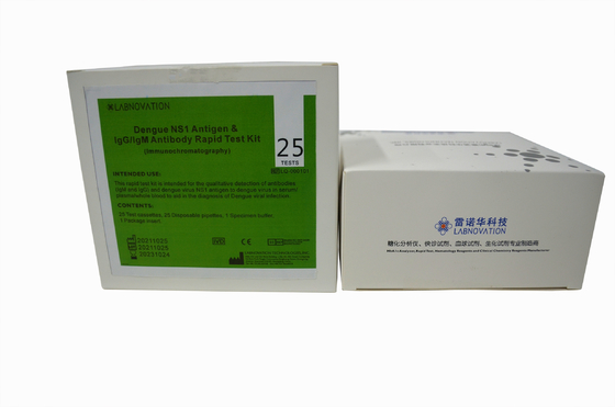 Kit rapide combiné d'essai d'essai d'anticorps d'antigène de dengue d'exactitude d'OEM 95%