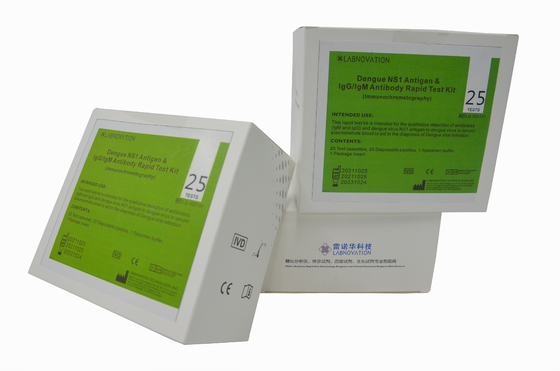 Kit rapide professionnel d'essai d'Igg Igm de dengue d'essai d'anticorps d'antigène de la dengue NS1