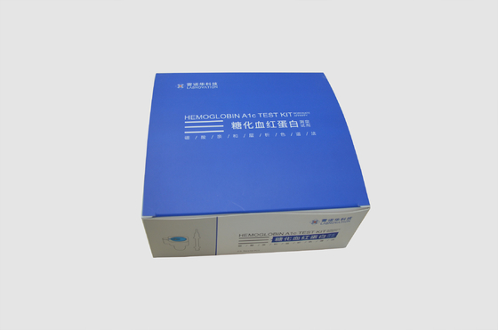 Kits d'essai de l'hémoglobine A1c d'affinité de Boronate d'analyseur d'essai de la hématologie HbA1c de LD100 POCT