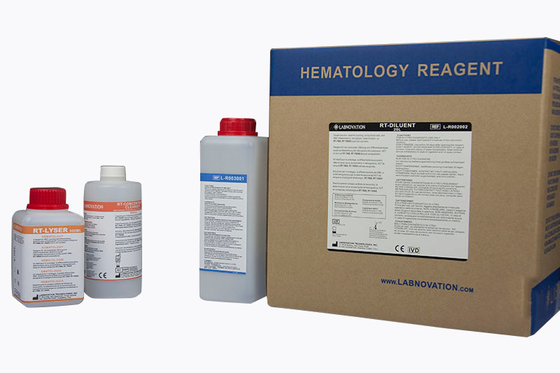 Réactifs d'analyseur de hématologie de détermination d'hémoglobine pour Humacount