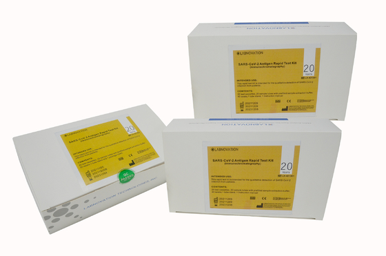 Essai rapide d'antigène diplômée par CE Kit Oropharyngeal/écouvillon nasopharyngal pour SAR-CoV-2