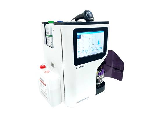 Représentation d'analyseur de la méthode POCT HbA1c de CLHP l'excellente pleine a automatisé l'analyseur de HbA1c
