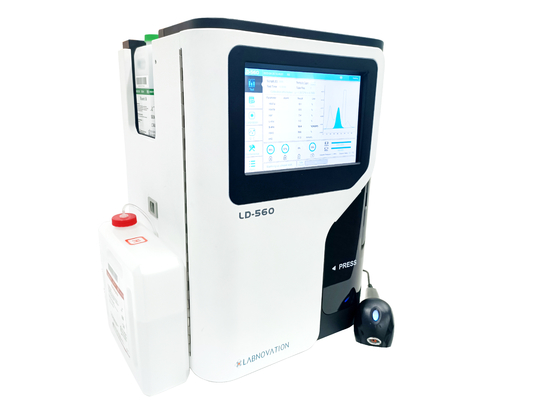 Détection quantitative de capacité d'échantillons de l'analyseur 20 de CLHP de Labnovation HbA1c